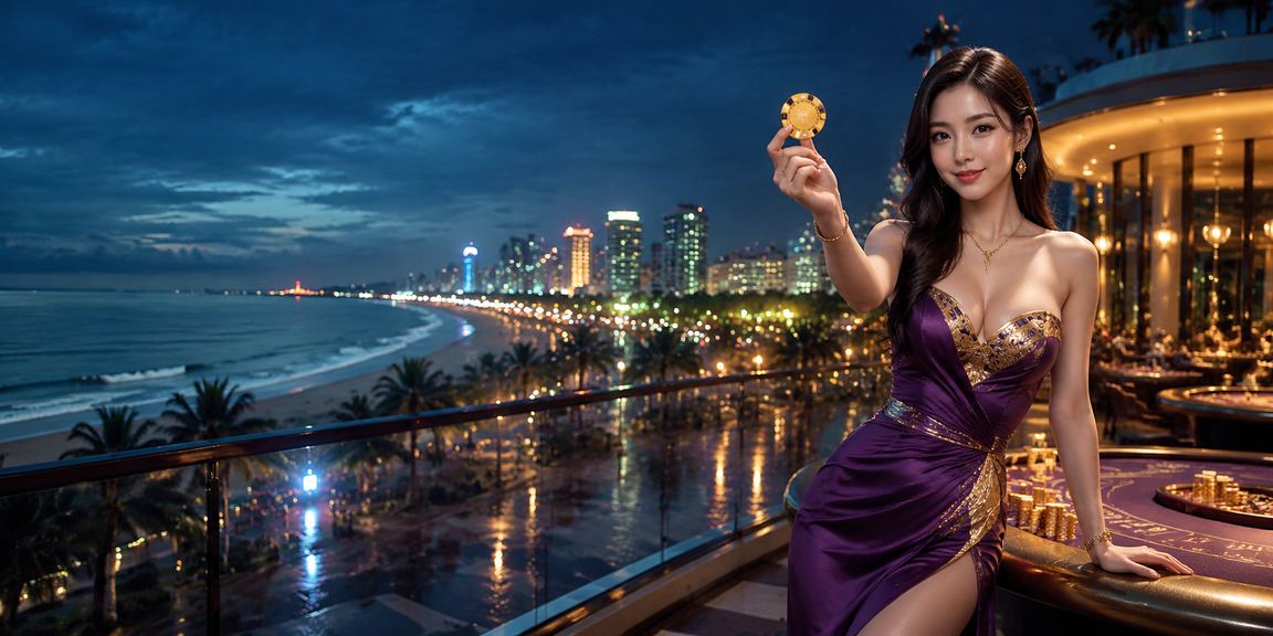 Bãi biển và nắng vàng ở Đà Nẵng, nơi người chơi cá cược thể thao thư giãn